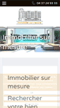 Mobile Screenshot of immobilier-sur-mesure.com